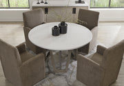 Parker House Pure Modern Dining 54 In. Round Table with Wood Base