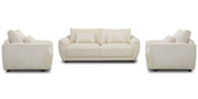 Parker Living Utopia - Mega Ivory Sofa and 2 Chair and Half