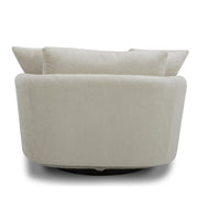 Parker Living Boomer Large Swivel Chair with 2 Toss Pillows