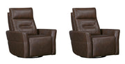 Parker Living Remmington Power Swivel Glider Recliner P2 Two Pack