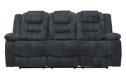 Parker Living Bolton - Misty Storm Manual Reclining Sofa and Loveseat