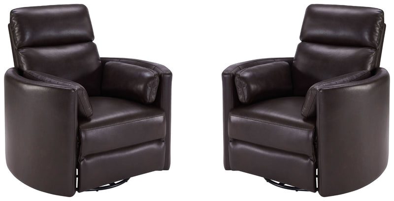 Parker Living Radius - Powered By Freemotion Cordless Power Swivel Glider Recliner Two Pack