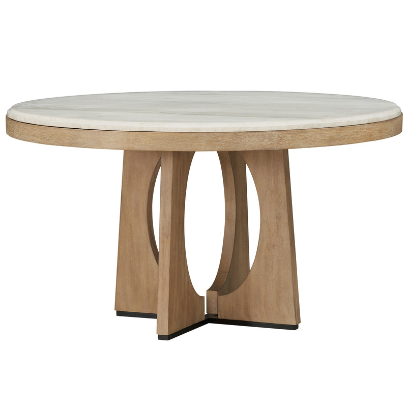 Parker House Escape - Dining 54" Round Table with 4 barrel chairs