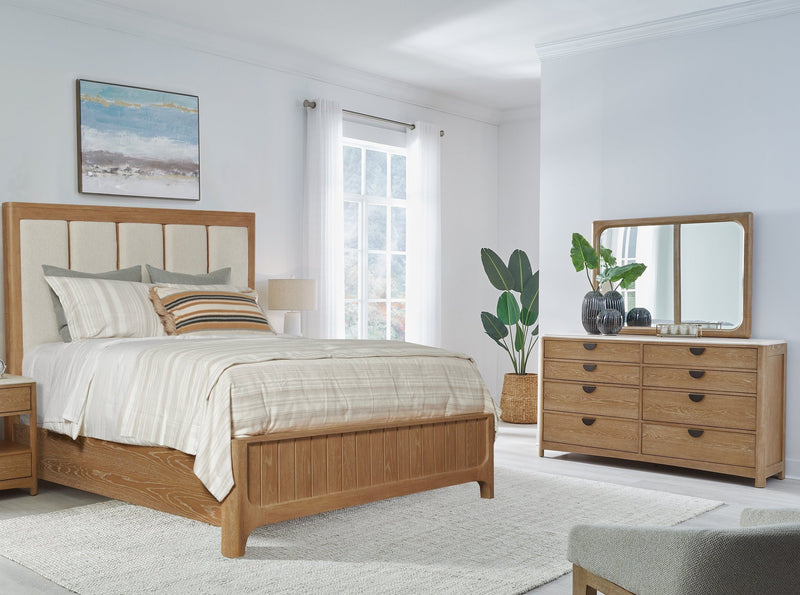Parker House Escape - Bedroom Queen Panel Bed with Dresser and Mirror