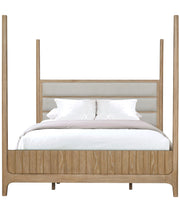 Parker House Escape - Bedroom Queen Poster Bed and Nightstand