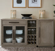 Parker House Pure Modern Dining Multi-Functional Server with Bar Cabinet