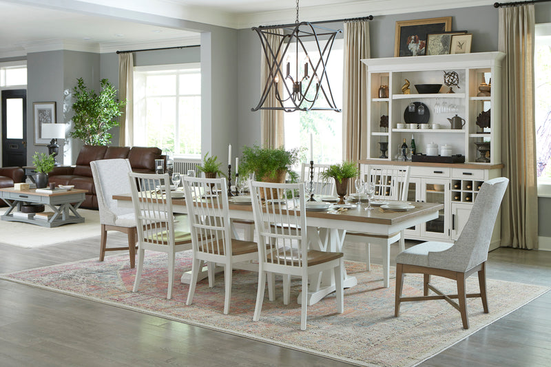 Parker House Americana Modern Dining 88 In. Trestle Extendable Dining Table