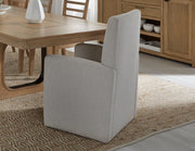 Parker House Escape - Dining 84" Rectangular Table with console & 8 caster chairs