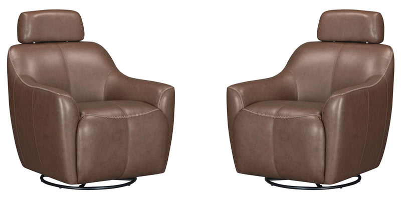 Parker Living Miles Swivel Gliding Accent Chair Two Pack