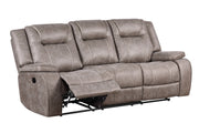 Parker Living Blake - Desert Taupe Manual Reclining Sofa Loveseat and Recliner
