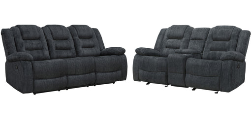 Parker Living Bolton - Misty Storm Manual Reclining Sofa and Loveseat
