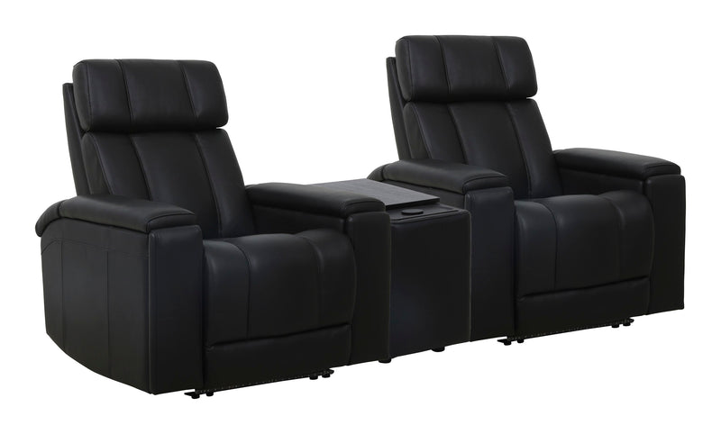 Parker Living Phoenix Zero Gravity Power 2 Seat Home Theater Seating with Wedge and Immersive Audio