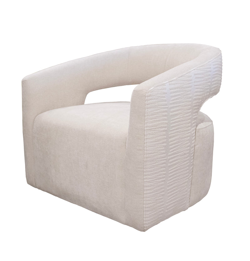 Parker Living Orbit - Elise Natural Open Back Accent Chair