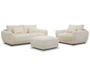 Parker Living Utopia - Mega Ivory Chair and A Half with Lumbar Pillow