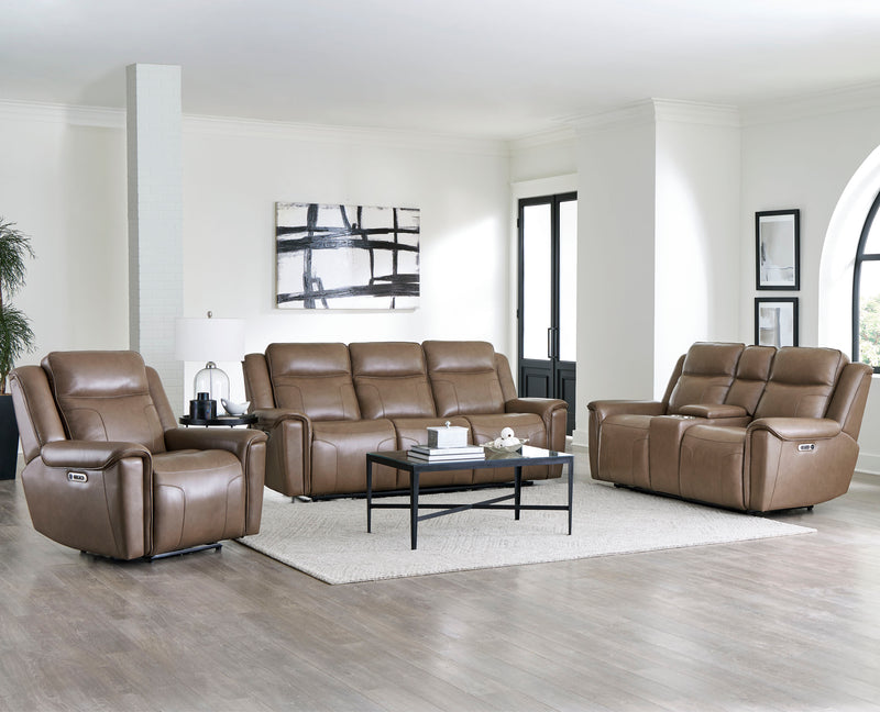 Parker Living Atlantis - Smooth Latte Power Reclining Zero Gravity Sofa