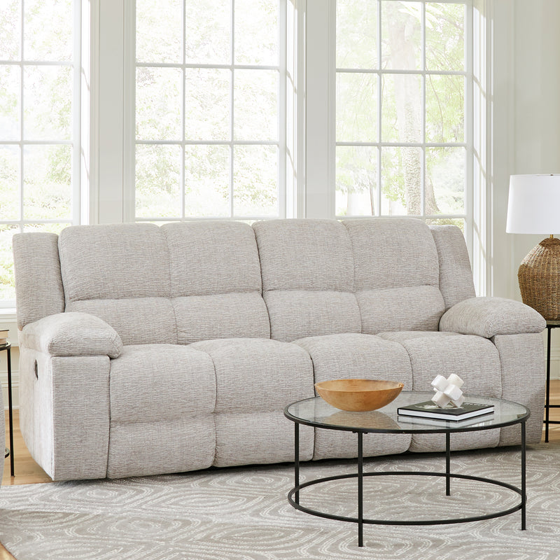Parker Living Buster - Opal Taupe Manual Reclining Sofa Loveseat and Recliner