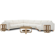 Parker Living Escape - Mirage Mist 4 Piece Modular Sectional - SESC-PACK4A-MRMS-01-02