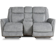 Parker Living Linus - Hudson Grey Power Reclining Sofa and Loveseat