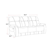 Parker Living Cooper - Shadow Natural Manual Reclining Sofa and Recliner