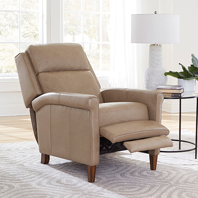 Parker Living Northfield - Lotus Cream Power High Leg Recliner P2 - Power by FreeMotion
